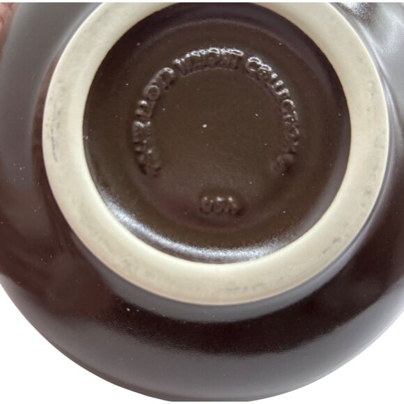 HTF Frank Lloyd Wright Collection Whirling Arrow Brown Bowl HF Coors USA - Picture 4 of 6